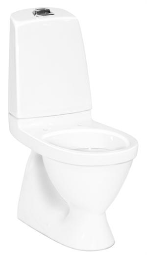 Gustavsberg Nautic 5500 toilet med skjult S-lås ( Ned i gulv ) til limning