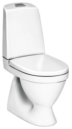 Gustavsberg Nautic 1500 toilet Med C+ skjult S-lås Inkl. softcose sæde