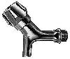Aftapventil krom 1/2"
