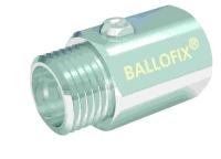 Ballofix Kuglehane M/N Forkromet  1/2