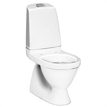Gustavsberg Nautic 5546L Toilet m/Skjult S-lås Ceramic Plus