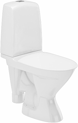Spira toilet fra IFØ med IFØ Clean overflade og Åben S-lås