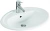 Villeroy & Boch vask model 7126 i hvid til nedf�ldning. M�l: 56 x 40 cm