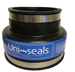 Uni-Seals 110-115/137-152 mm kobling 110 mm til beton 10 cm, i jord