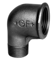 Vinkel S. 1/2 - 3/8 Muffe-Nippel