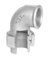 Vinkelunion G. 1/2 Muffe-Muffe 