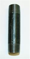Nippelrør sort 80 mm