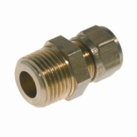 Overg. 1/2 - 10 mm M/np. Kompressions Fittings