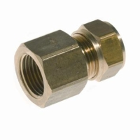 Conex Overgang med muffe 18 mm - 1/2" kompressions fittings