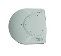 Altech Design rumtermostat, trådløs - Udgået
