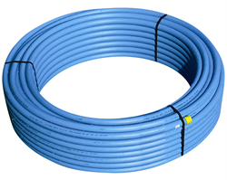 Uponor PEM rør 50 x 4,6 mm. PN10. PE80-SDR11 blå. 50 meters rulle