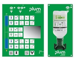 Øjenskyllestation med 0,5 L Plum