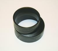 110 x 90 mm Reduktion excentrisk sort PEH Geberit