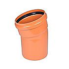 Uponor 200 mm 15 gr. PVC-kloakbøjning