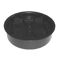 Wavin 425 mm låg med håndtag og gummiring til opføringsrør