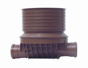 Uponor PP rensebrønd 315-160mm, med tætningsring lige T.1, 