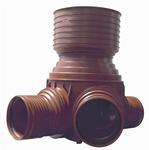 PP rensebrønd 425-160mm, med tætningsring h+v. T.2 Uponor