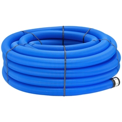 Uponor 92/80 mm PVC-drænrør med 2,3 x 7 mm slids  50 meter