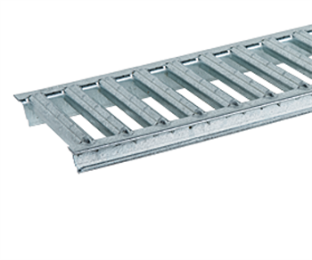 ACO SELF/HEXALINE 1000 mm galvaniseret spalterist, 1,5 tons belastning