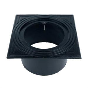 Duco 315 mm rørbrøndkarm uden rist/dæksel, firkantet