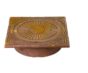 315 CM rørbrøndkarm / Dæksel Firkantet  Belastning 1,5 tons LL