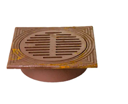 Jemi 315 mm Rørbrøndkarm Med Rist Firkantet 1,5 T GG