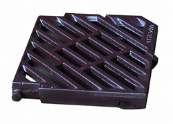 CITY-N diagonalrist for rendestenskarme 222649/50/89, SG-jern, D400 319 mm LL