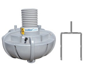 Nedsivningsanlæg Watercare med ½ meter opføringsrør