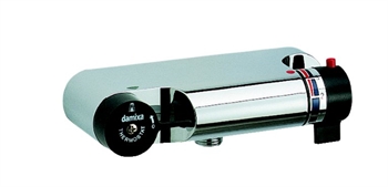 Damixa TMC Termostatbatteri i krom uden rosetter og forskruninger