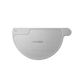 Rheinzink Endebund venstre 333 mm Halvrund 