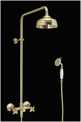 Toni Brusebatteri med hoved- og håndbrusesæt