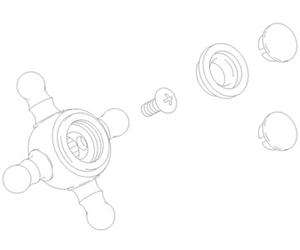Reperationssæt håndtag og farvemarkeringer Damixa