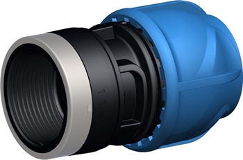 Polyrac overgangsMuffe 40mm-1"