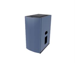 Baxi Magasin luksus 400 ltr. kpl. med føderør