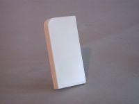 Gabotherm Ende-Stykke Højre Hvid 0901 