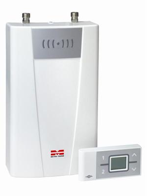 Gennemstrømningsvandvarmer 11 kW Med fjernbetjening