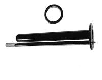 Metro flange med anode inkl. pakning