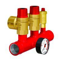 Flexcon samlesæt 1 1/4 2,5 BAR Sikkerhedsventil