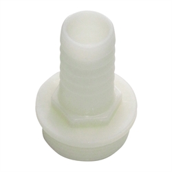 Grundfos 5/4" x 25 mm slangenippel, plastik