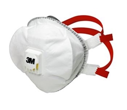 Engangs Støvmasker P3 MED ventil  8835 - Højeste beskyttelse med ventil 