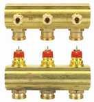 Danfoss Gulvvarmemanifold 3 + 3 uden flowmåler