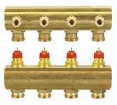 Danfoss Gulvvarmemanifold 4 + 4 uden flowmåler