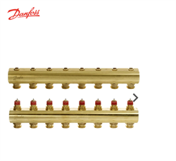 Danfoss FHD-8 gulvvarmemanifold 8+8  LL