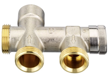 Danfoss Radiatorkobling med forindstilling 3/4"