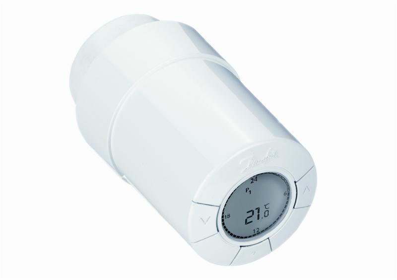 evig Blive kold talentfulde Danfoss Living Eco programbar elektronisk termostat til RA-2000  ventiltilslutning 403220000