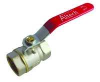 Altech kuglehane m/m 1/2 med alm. håndtag. Byggelængde 47 mm