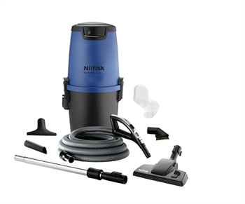 Nilfisk-Frithiof DIY Alt-i-1 250 Centralstøvsuger, Deluxe slange (Til huse på ca. 260 m²)
