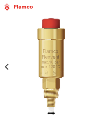 Automatisk luftudlader 1/2" med lukkeautomat