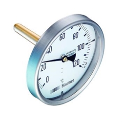 Haenni Skivetermometer Incl. Dykrørslomme LL