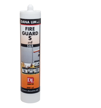 Dana Lim Fire Guard S564 brandfugemasse hvid - 300 ml